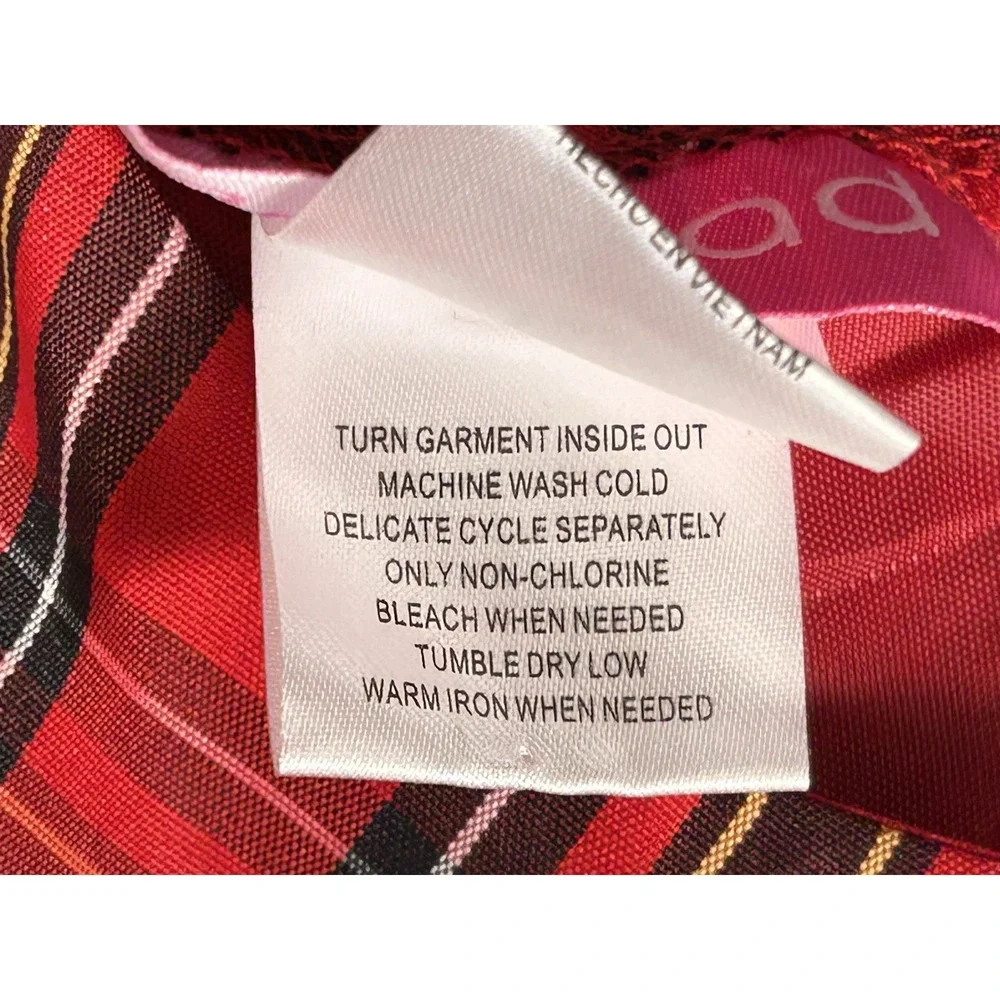 Good‎ Lad Red Tartan Plaid Christmas Dress Baby Girl 9 Months